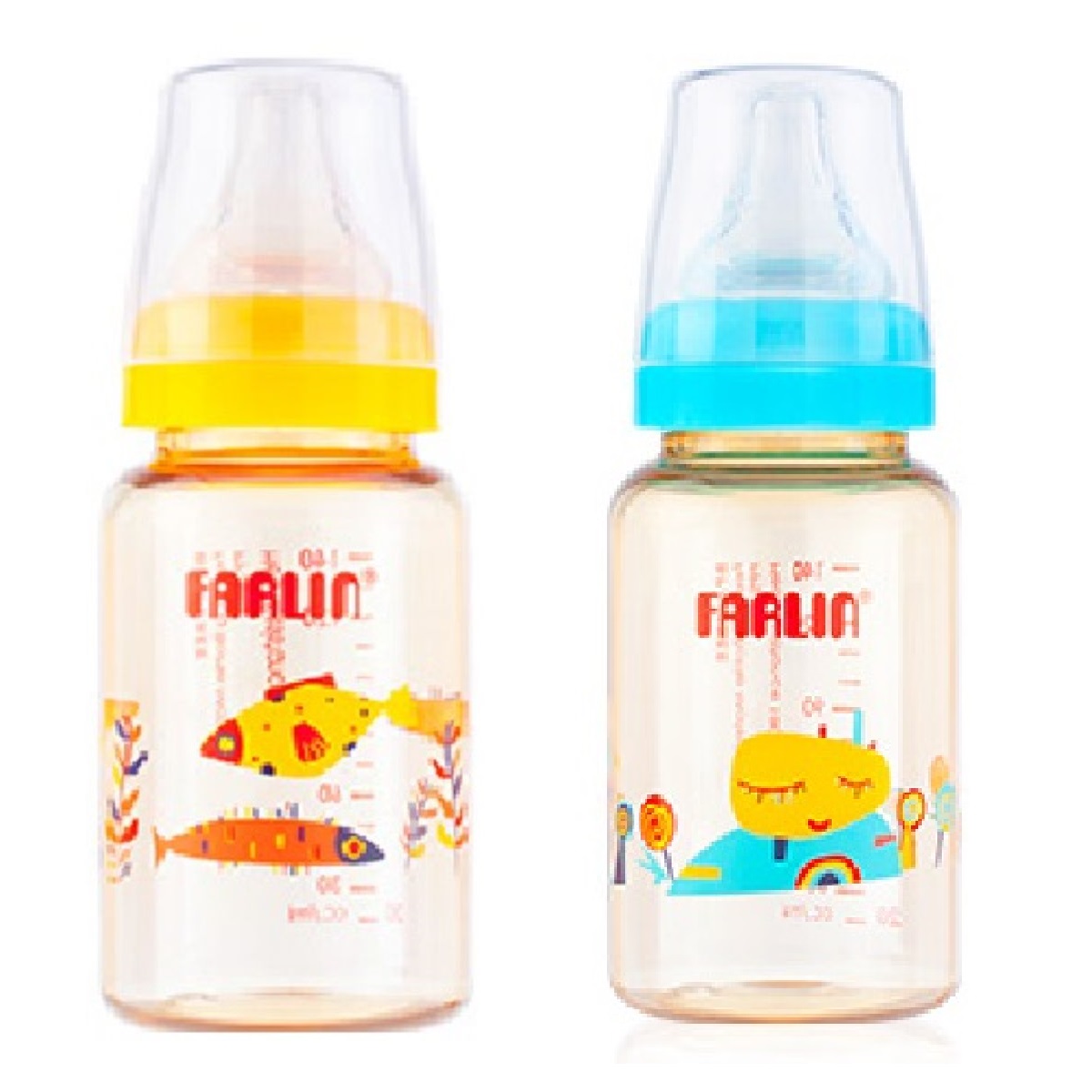 Farlin - Silky PPSU Feeding Bootle - M - 140ml - Assorted