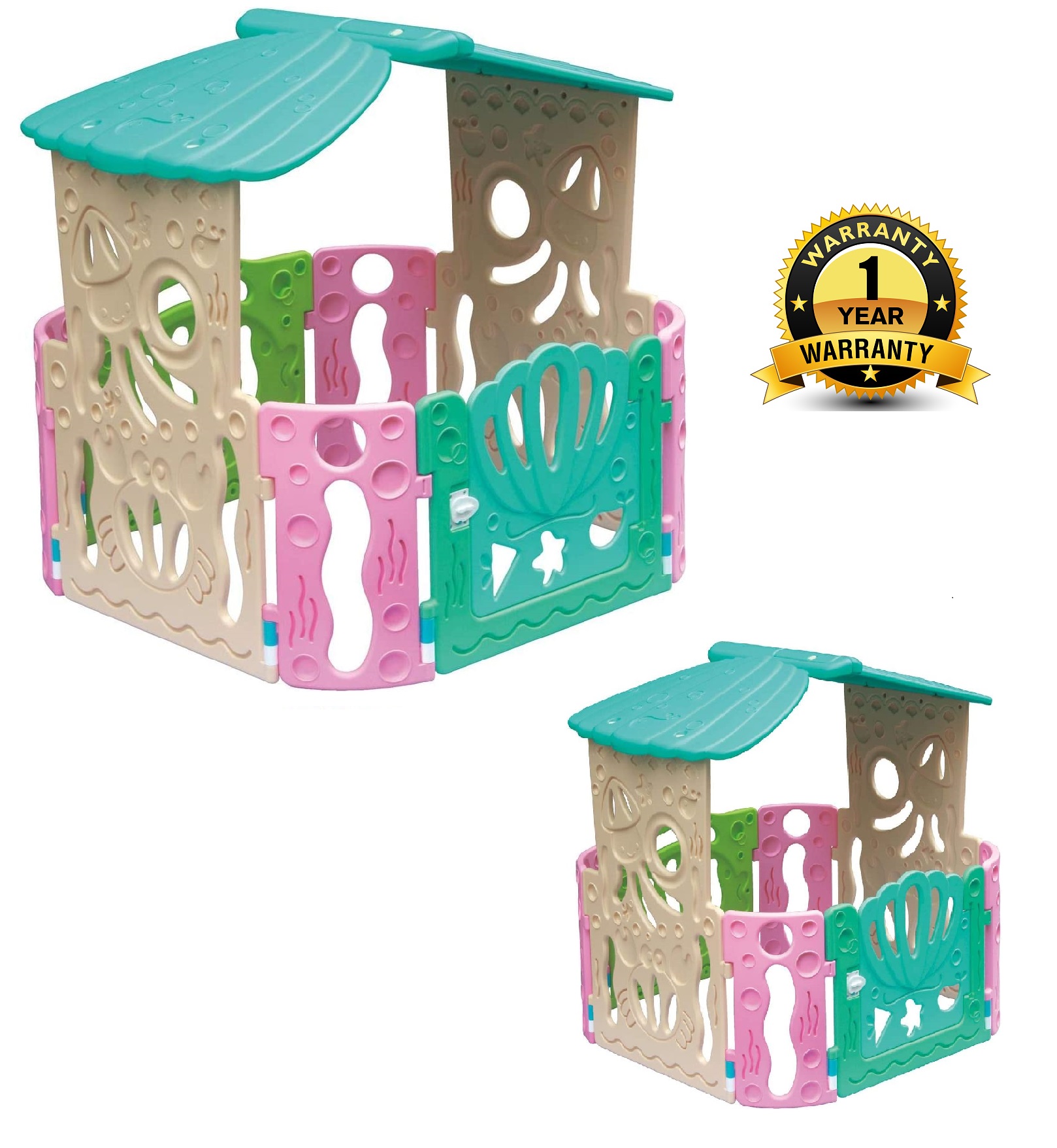 Ching Ching Ocean World Play House with Safety Lock