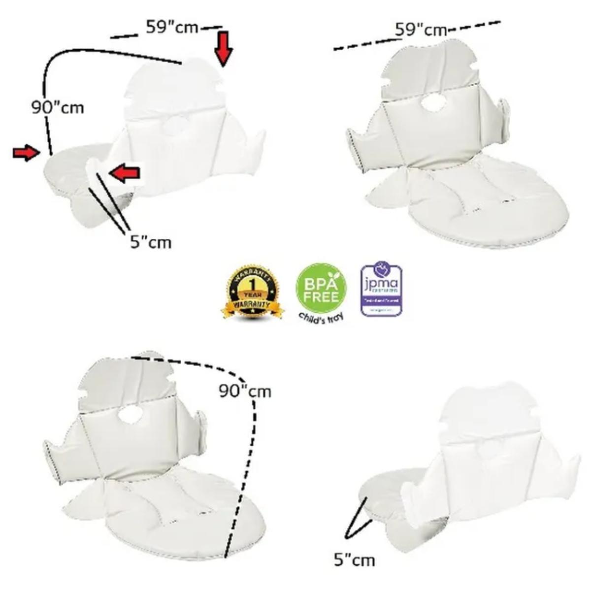 Cam - Soft High Chair Cover Padding - 1pc- Style May Vary