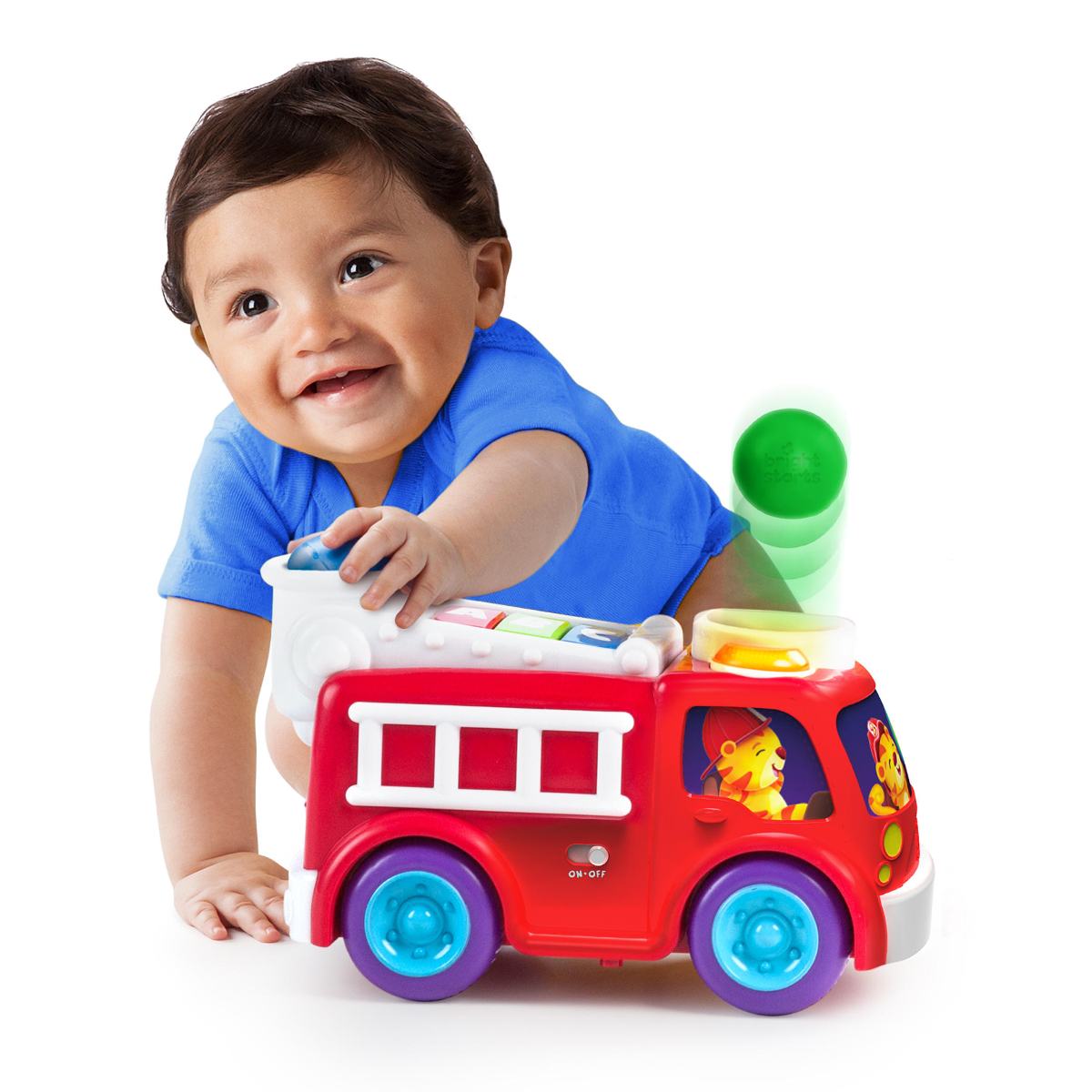 Bright Starts Roll & Pop Fire Truck™ Toys for baby and kids