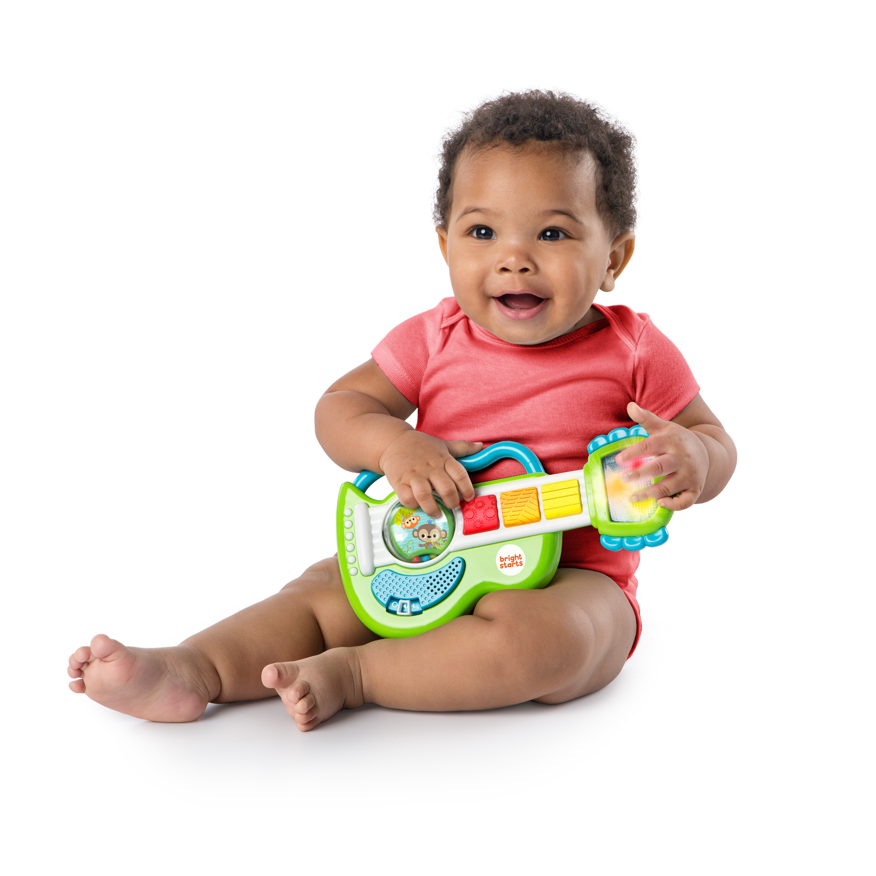 Bright Starts Rattling Rockstar Guitar Toys for baby and kids