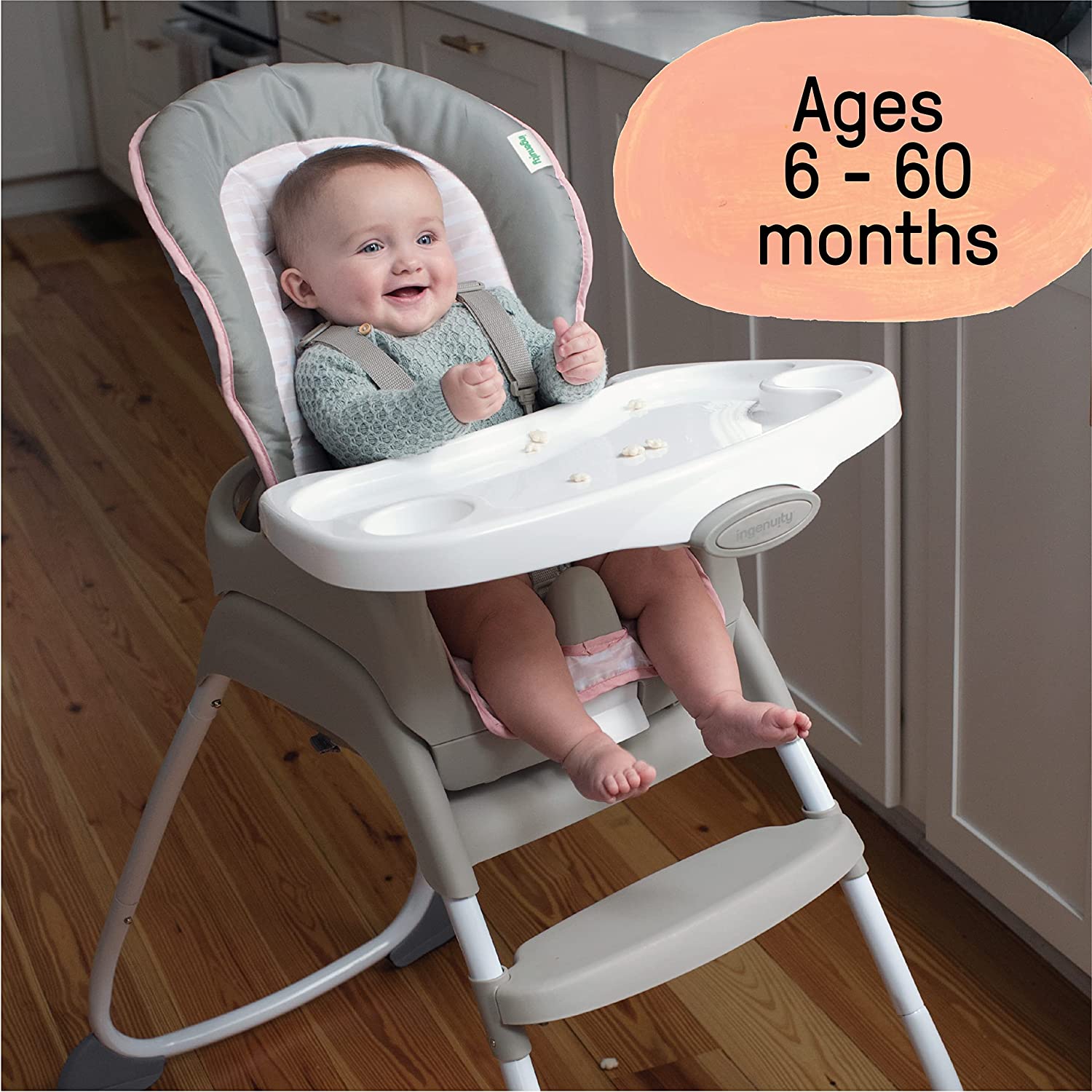 INGENUITY Trio 3-in-1 High Chair™ - Flora the Unicorn™