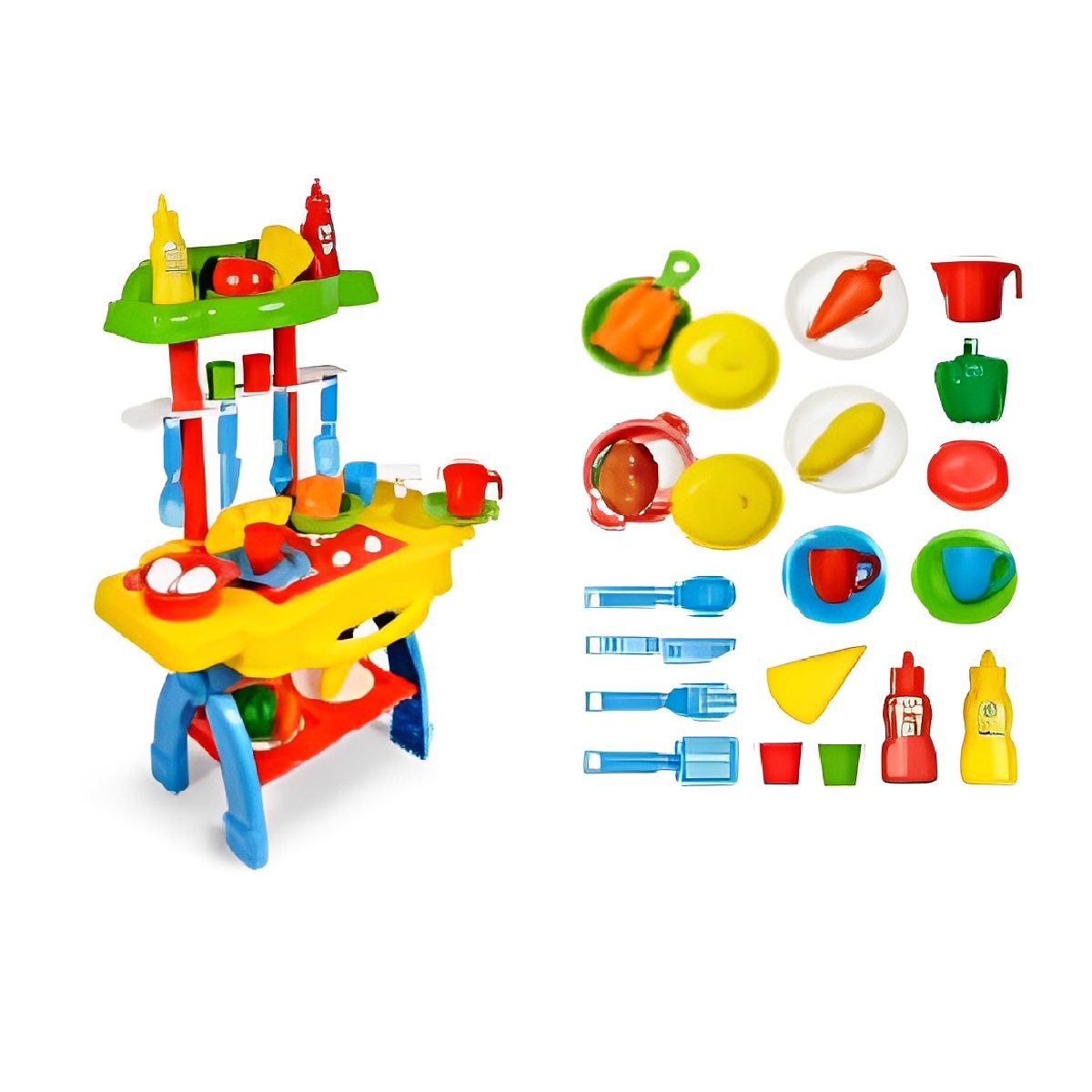 Green Plast Game kit Toys for baby and kids