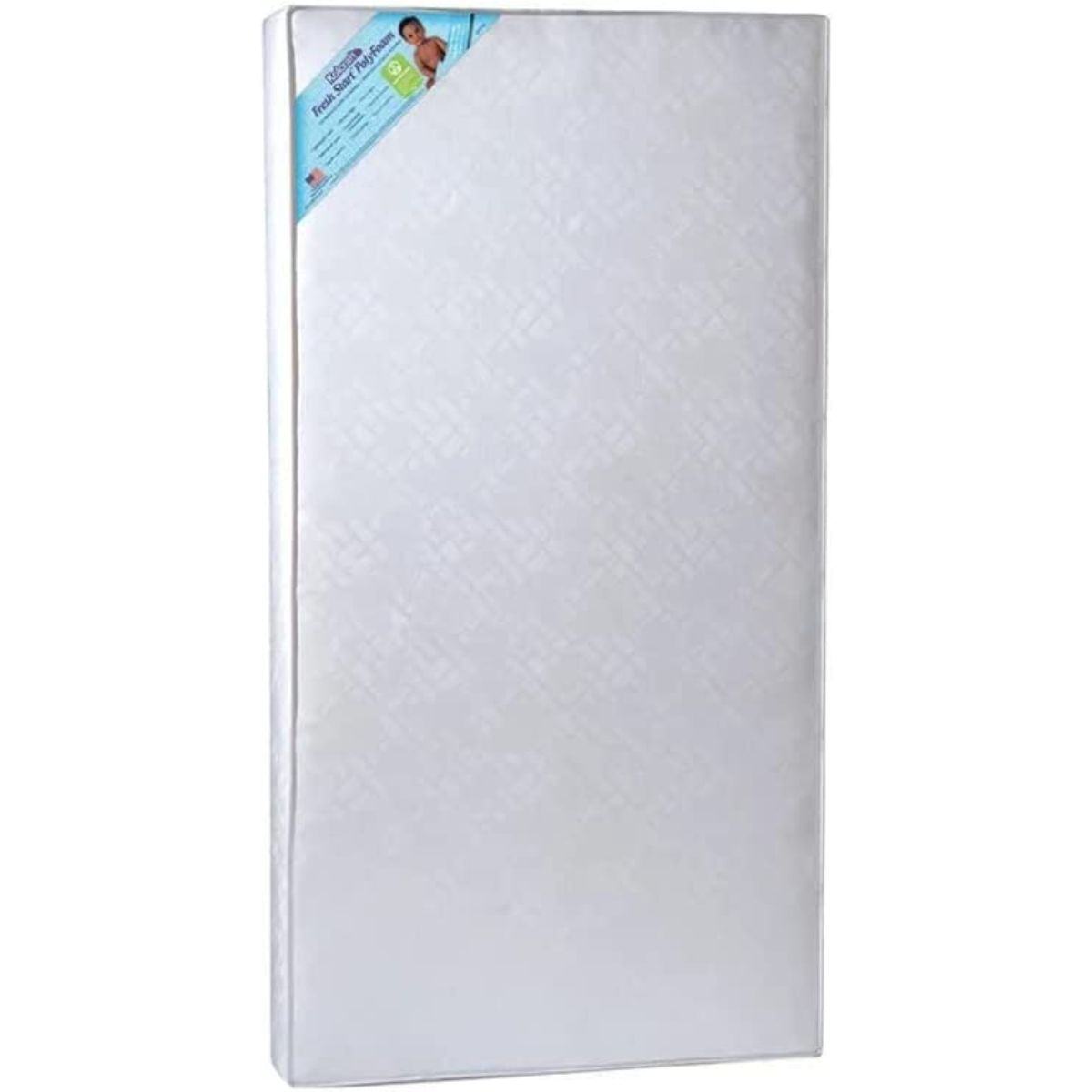 Kolcraft Fresh Start Polyfoam Crib Mattress White Windsor