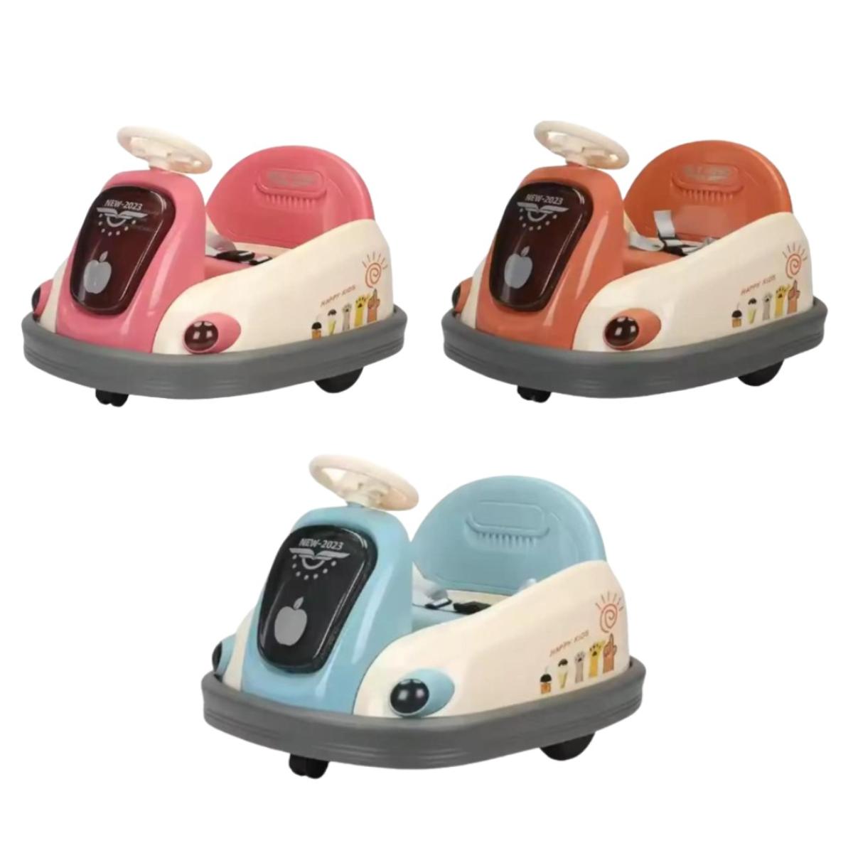 vipstarschildrenselectricbumpercarwithmusiclightremotecontrolrechargeablebabyfamilybabydegreewheelpieceassorted