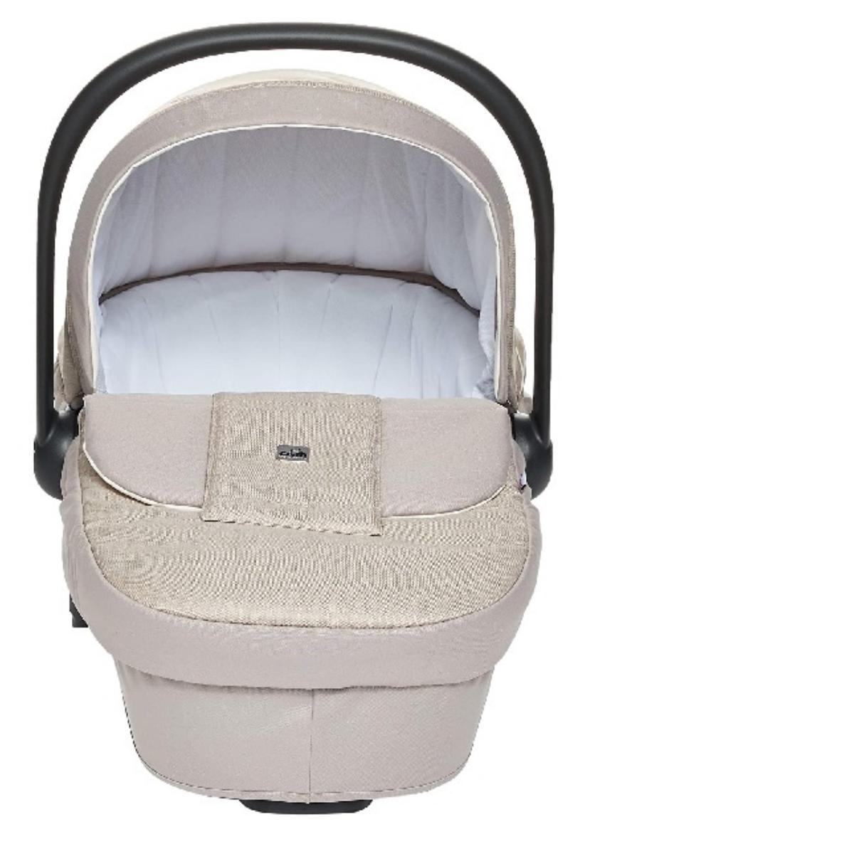 baby-store-dubai Cam - Coccola Baby infant Carrycot travel full body support, Beside sleeper, Bassinet, Portable bed, brethable cotton, Pressure protection, outdoor, picnic and travel - Beige