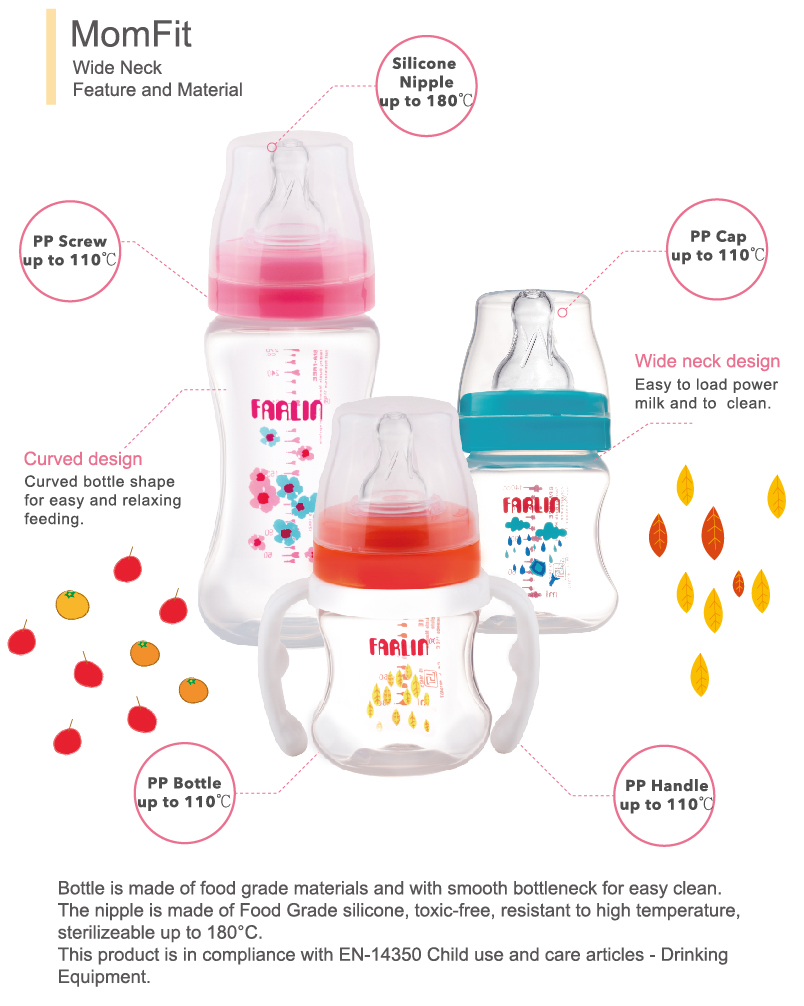 Farlin PP Standard Neck Feeder 240ML