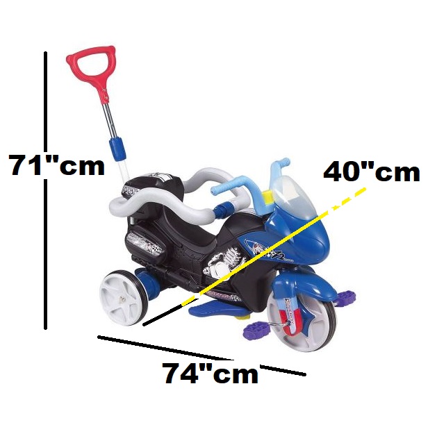 Ching Ching - Z2 Motor Tricycle With Safety Ring