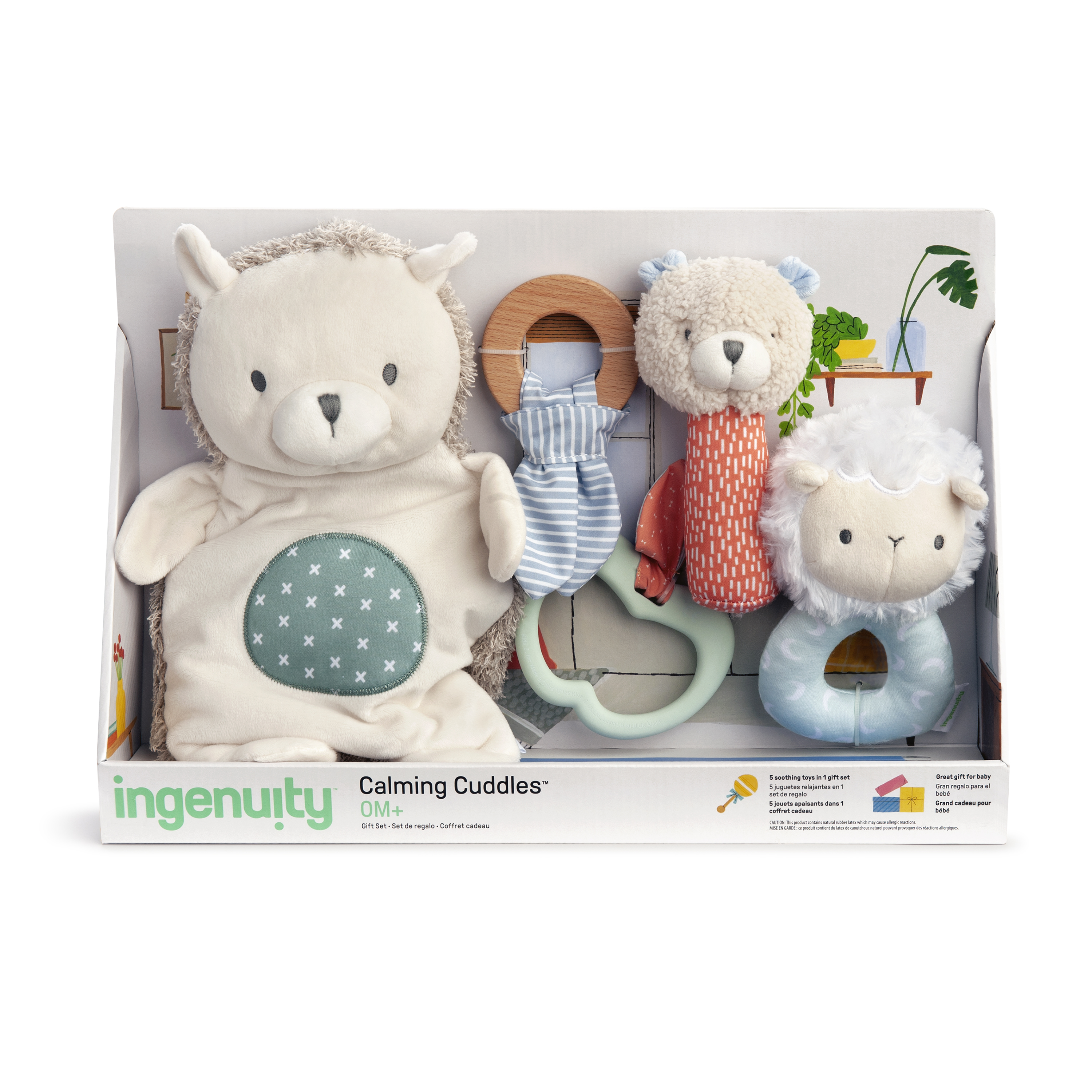 INGENUITY Calming Cuddles Gift Toys for baby and kids