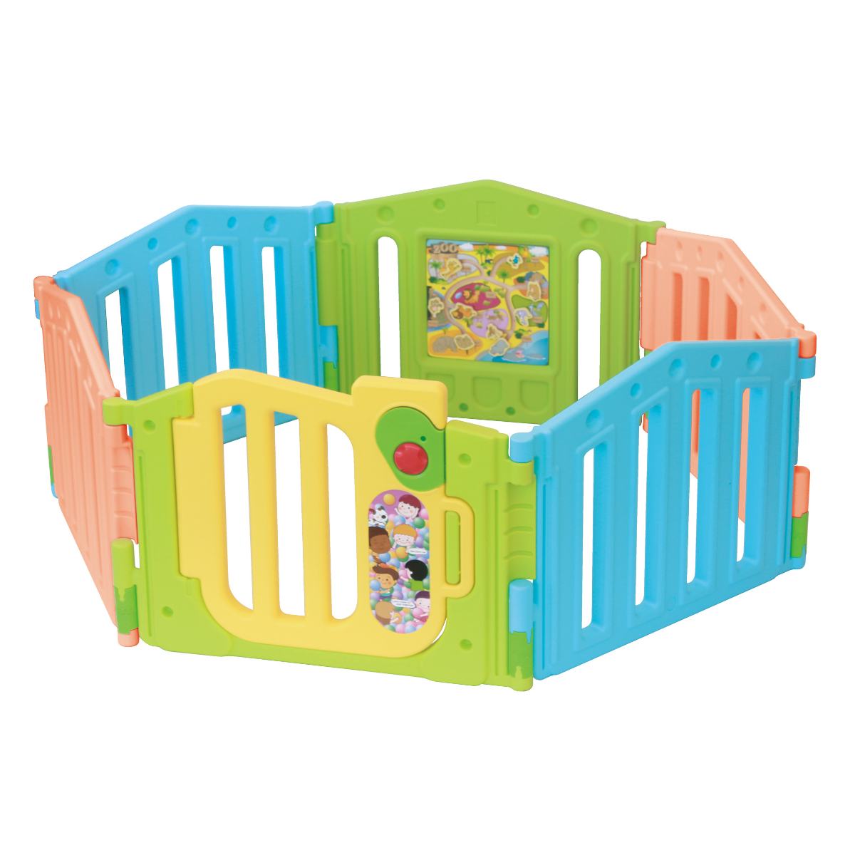 Ching Ching Colorful Playpen (6pcs) - Pack of 1