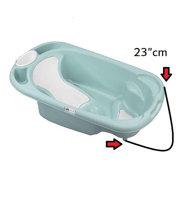 Cam - Baby Bagno Bath Tub - Light Blue