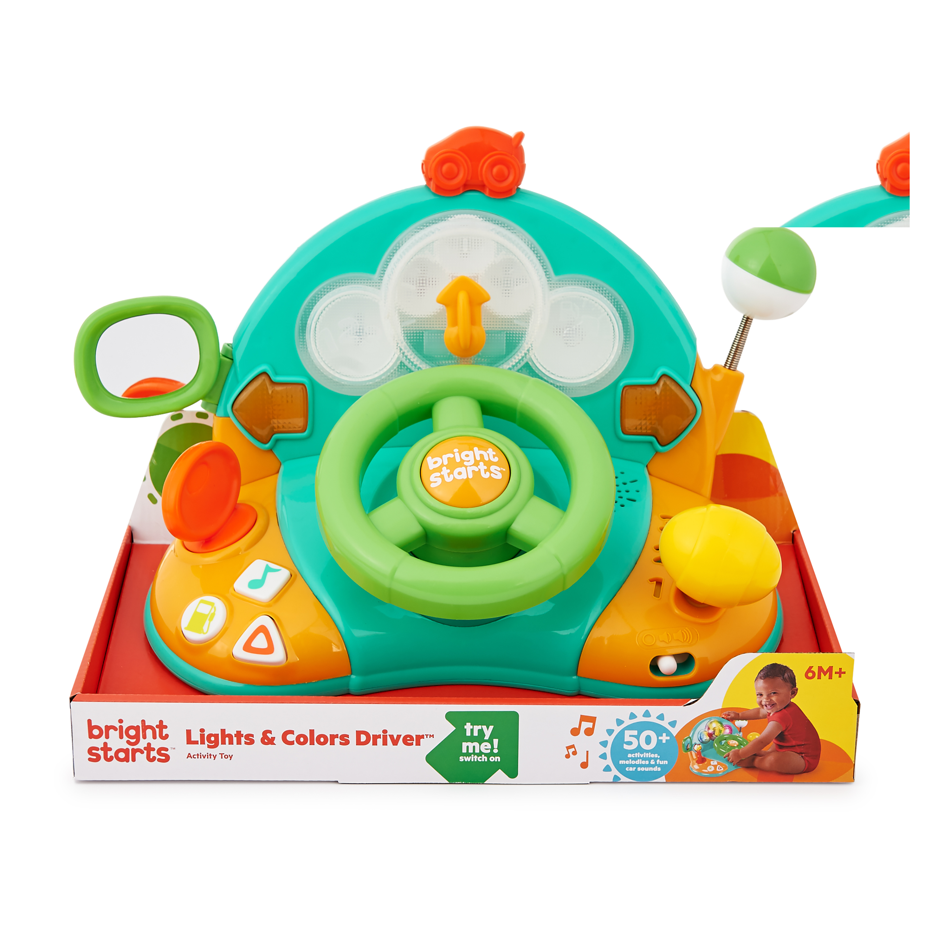 Bright Starts Lights & Colors Driver Toys for baby and kids