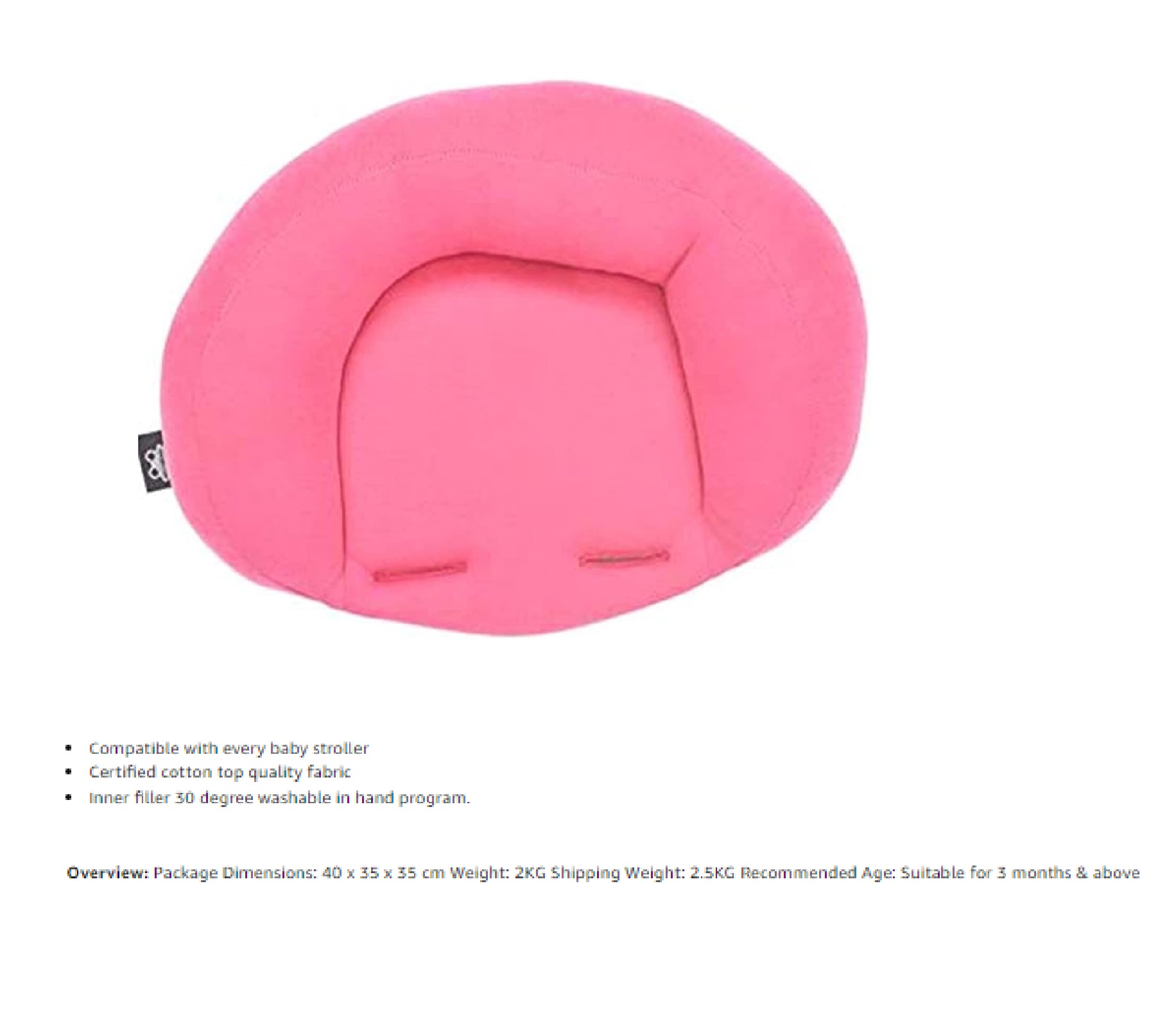 Ubeybi - Head Protector - Pink