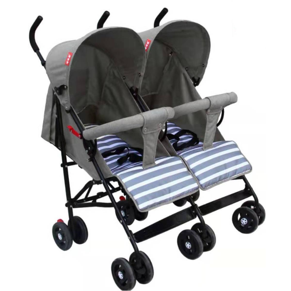 VIP Stars -  Small Light Weight Twin Stroller Foldable, 1 Piece Assorted