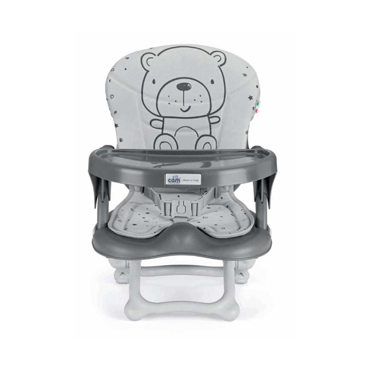 Cam - Smarty Con Imbottitura High Chair - Brown