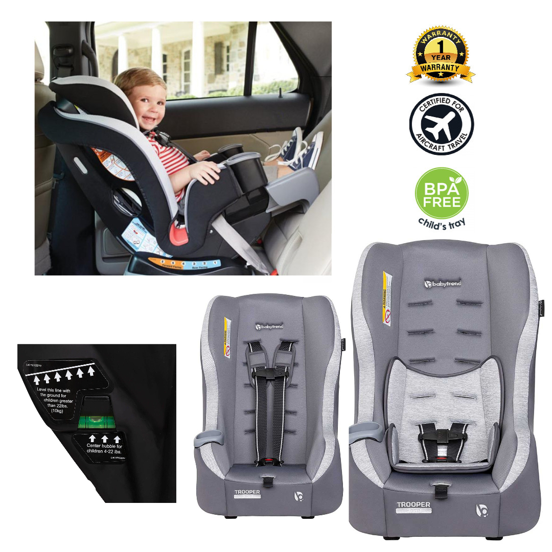 Babytrend Trooper 3-In-1 Covertible Car Seat Vespa