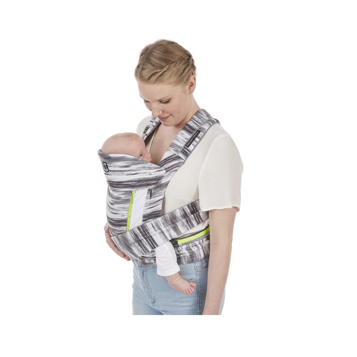 Contours Cocoon® Buckle-Tie Carrier - Lunar Grey