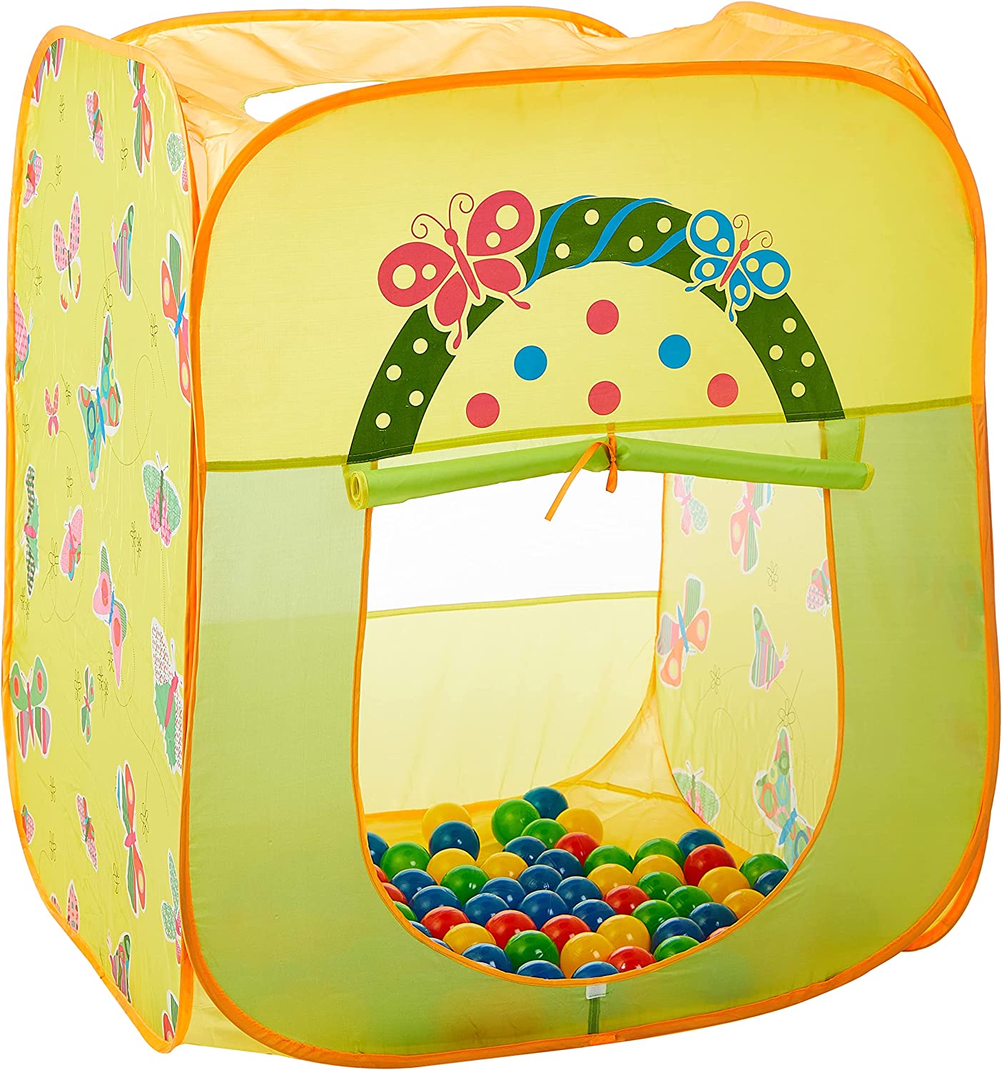 Ching Ching Butterfly Square House with 100pcs Colorful Balls