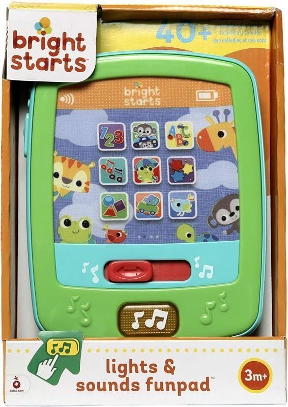 Bright Starts Lights & Sounds FunPad™ Musical Toy, Pack Toys for baby and kids