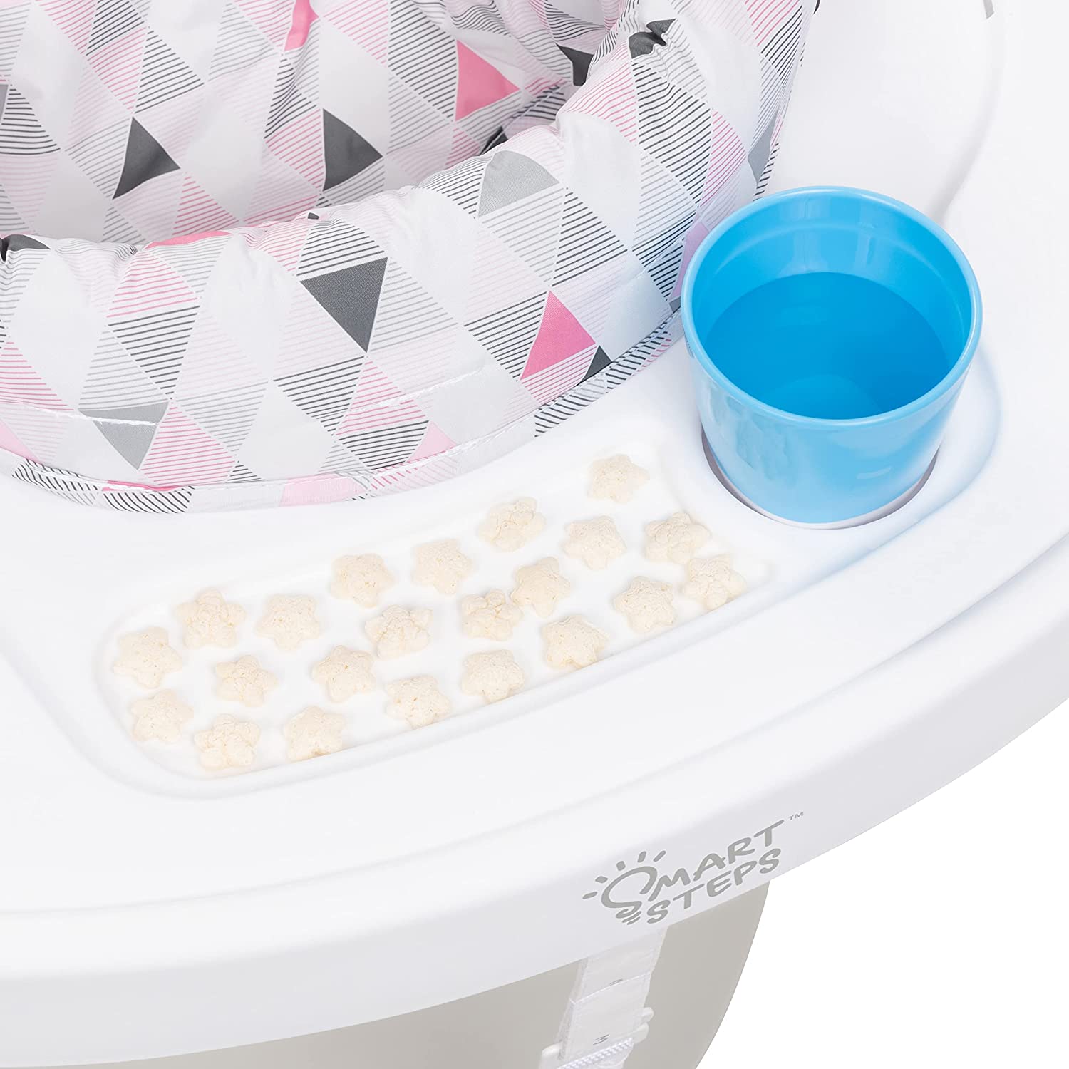 Babytrend Smart Steps Bounce N’ Play 3-in-1 Activity Center - Harmony Pink