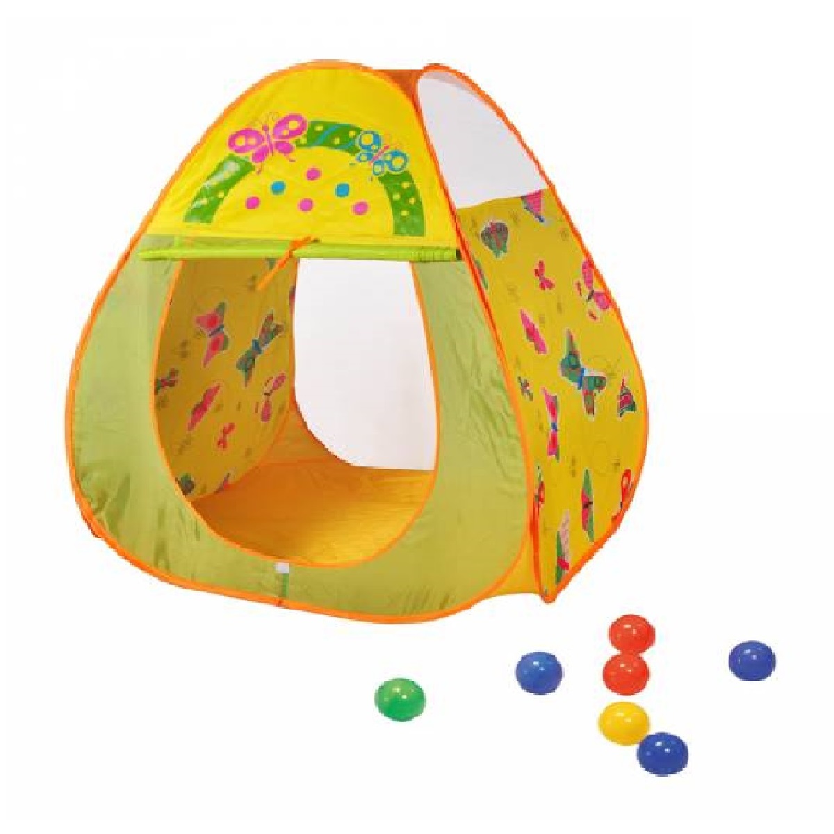 Ching Ching Butterfly Triangle House with 100pcs Colorful Balls