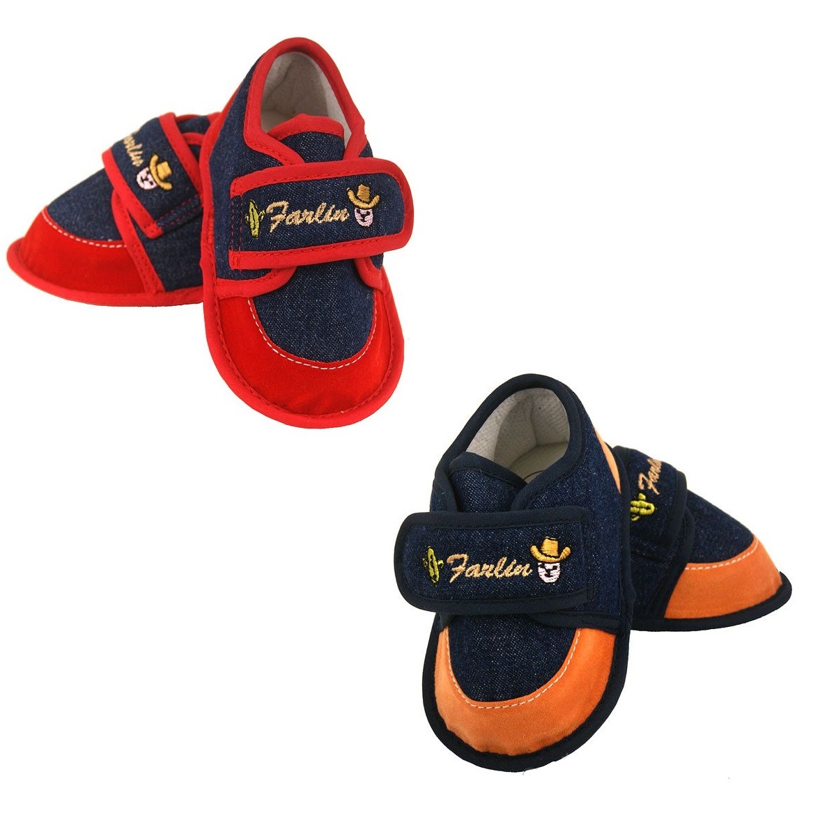 Farlin Baby Bootees Red