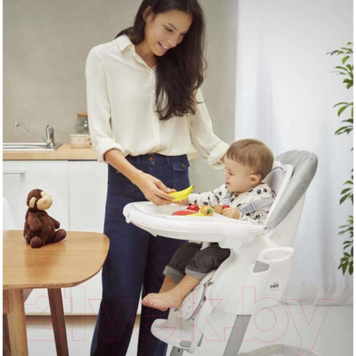 Cam - Istante High Chair With Toy Bar - Beige