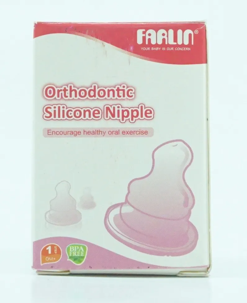 Farlin - Orthodontic Silicone Nipple M