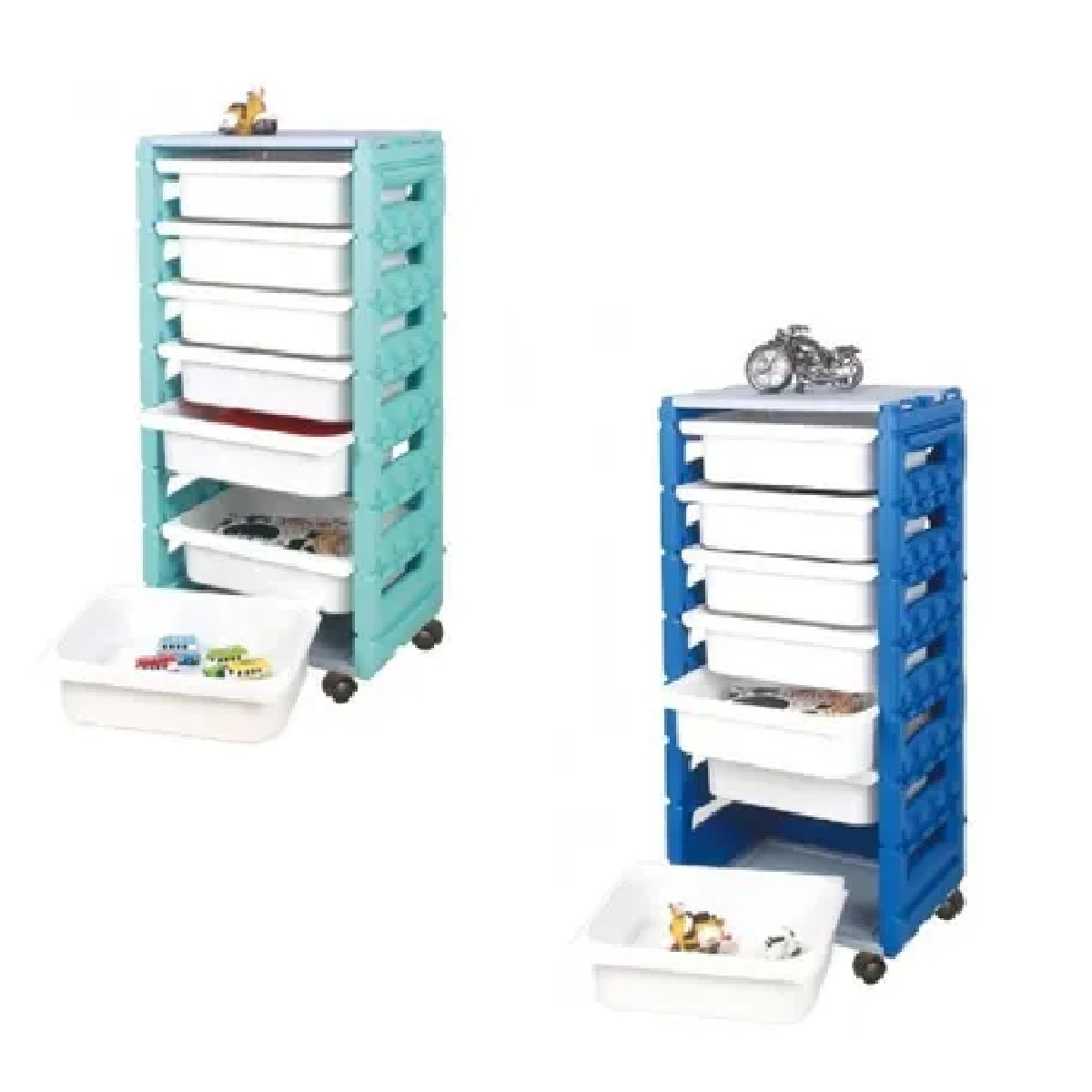 Ching Ching - 7 Drawers Cabinet With Castor - Assorted