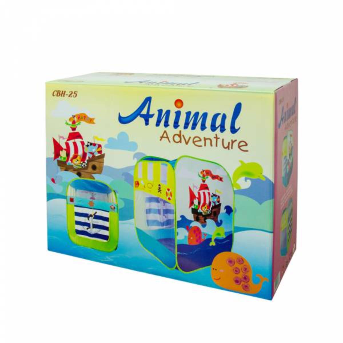 Ching Ching Animal Adventure House With 100Pcs Colorful Balls