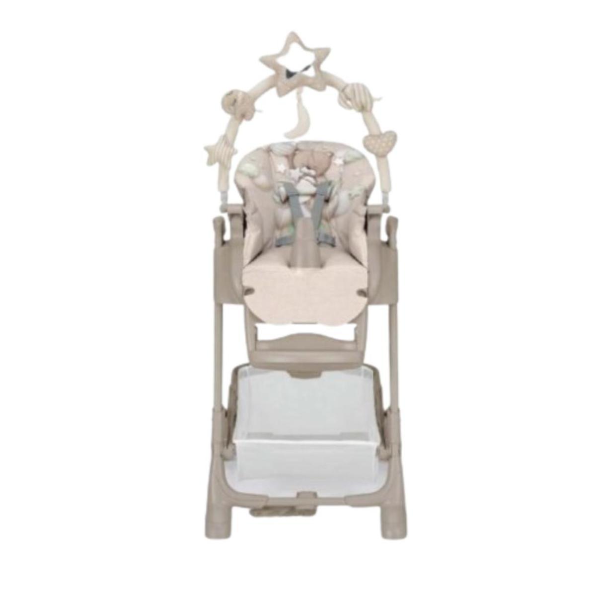 Cam - Istante High Chair With Toy Bar - Beige