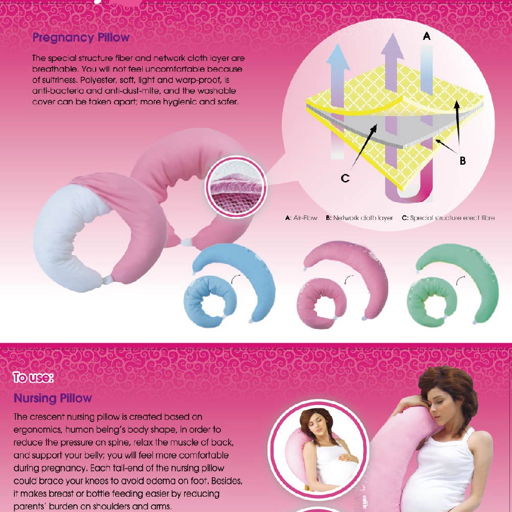 Farlin - Pregnancy Pillow - Assorted