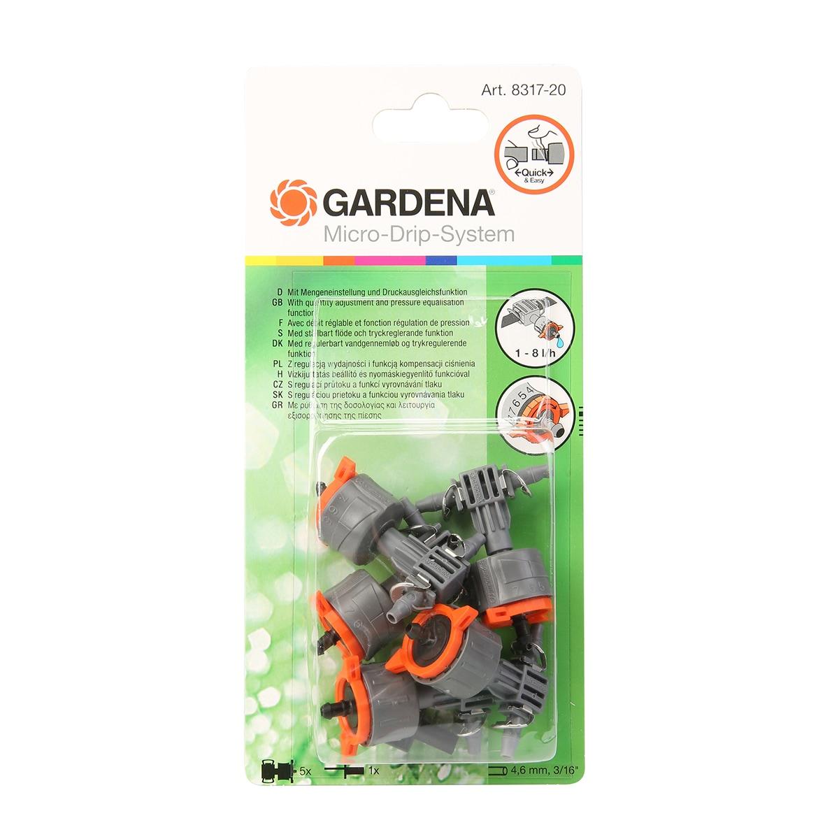 Gardena Mds Adjustable Inline Drip Head