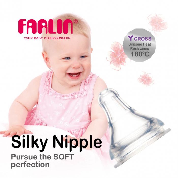 Farlin - Orthodontic Silicone Nipple M