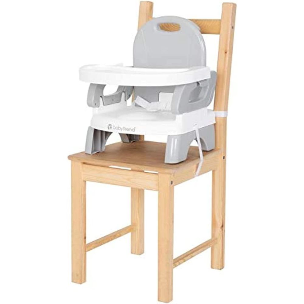 Babytrend Portable High Chair Ice Grey