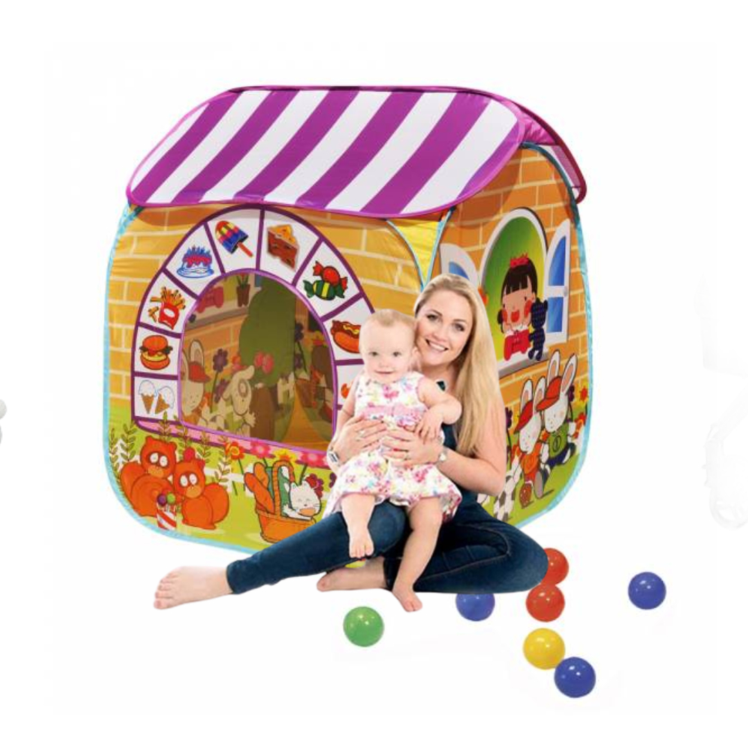 Ching Ching Store House with 100pcs Colorful Balls