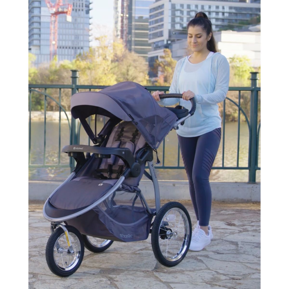 Babytrend Jogger Stroller (0-25kg) - Blue