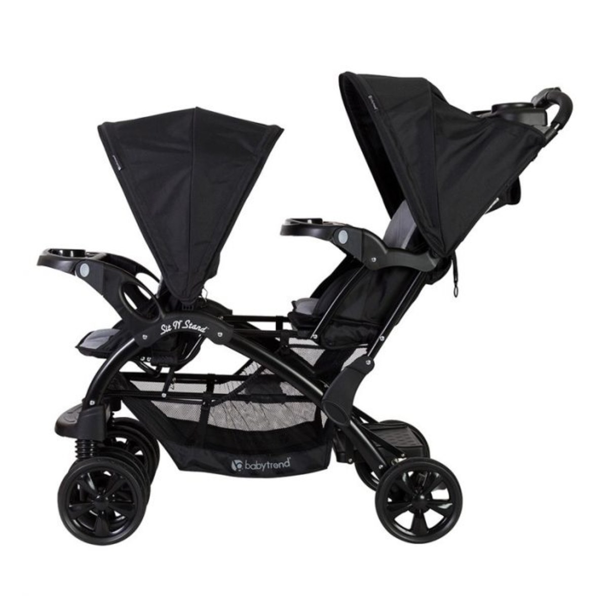 sit and stand stroller with infant car seat