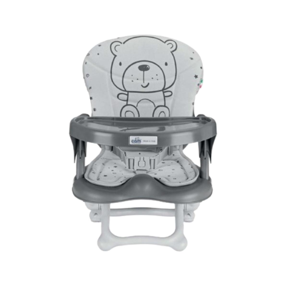 Cam - Smarty Con Imbottitura High Chair - Gray