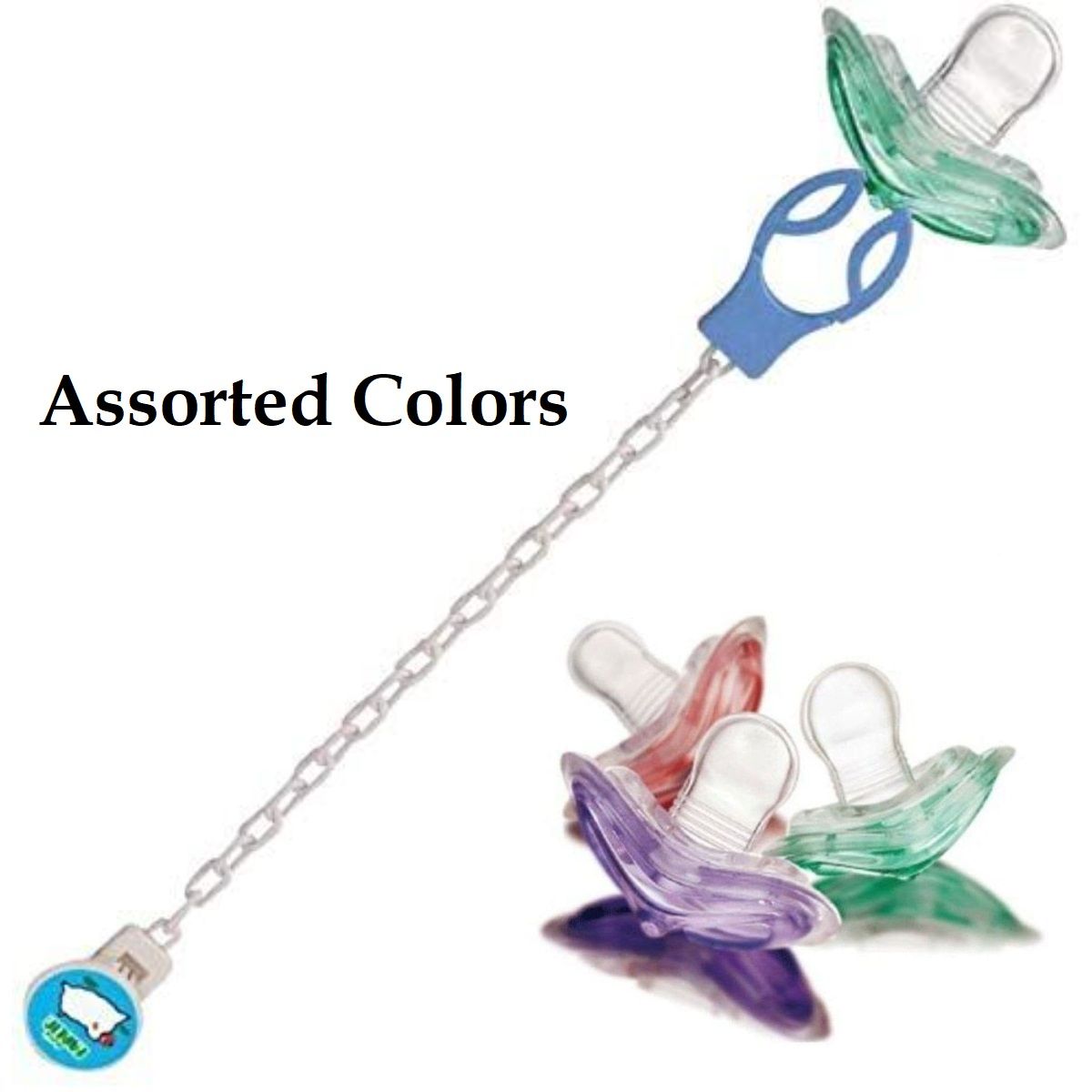 Farlin Stretchy Pacifier/Clip 1 Set Assorted 