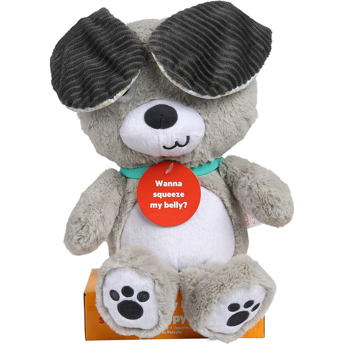 Bright Starts Belly Laughs Puppy™ Plush Toy Assorted 1 pcs Toys for baby and kids