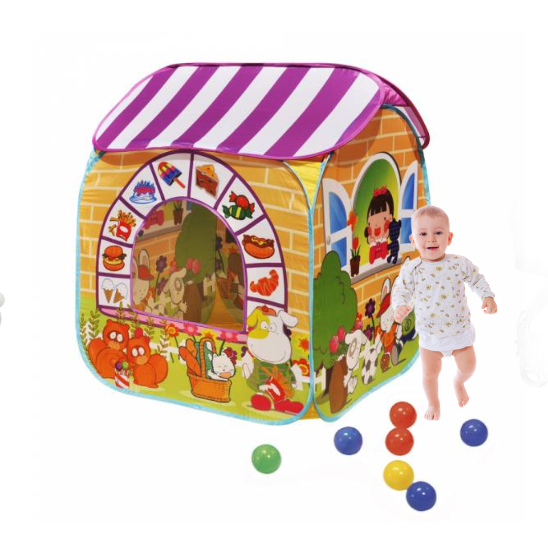 Ching Ching Store House with 100pcs Colorful Balls