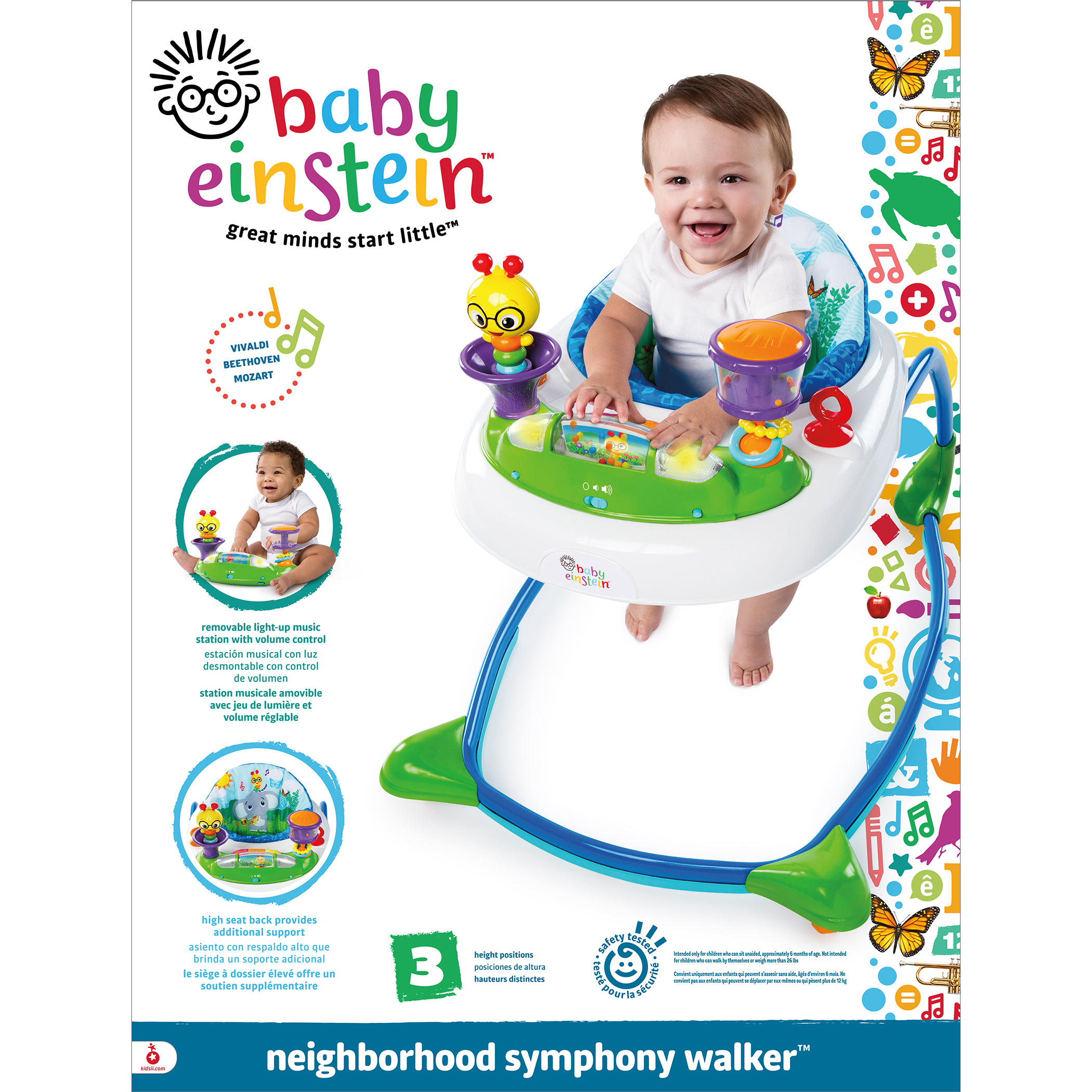 Baby einstein store neighborhood symphony walker