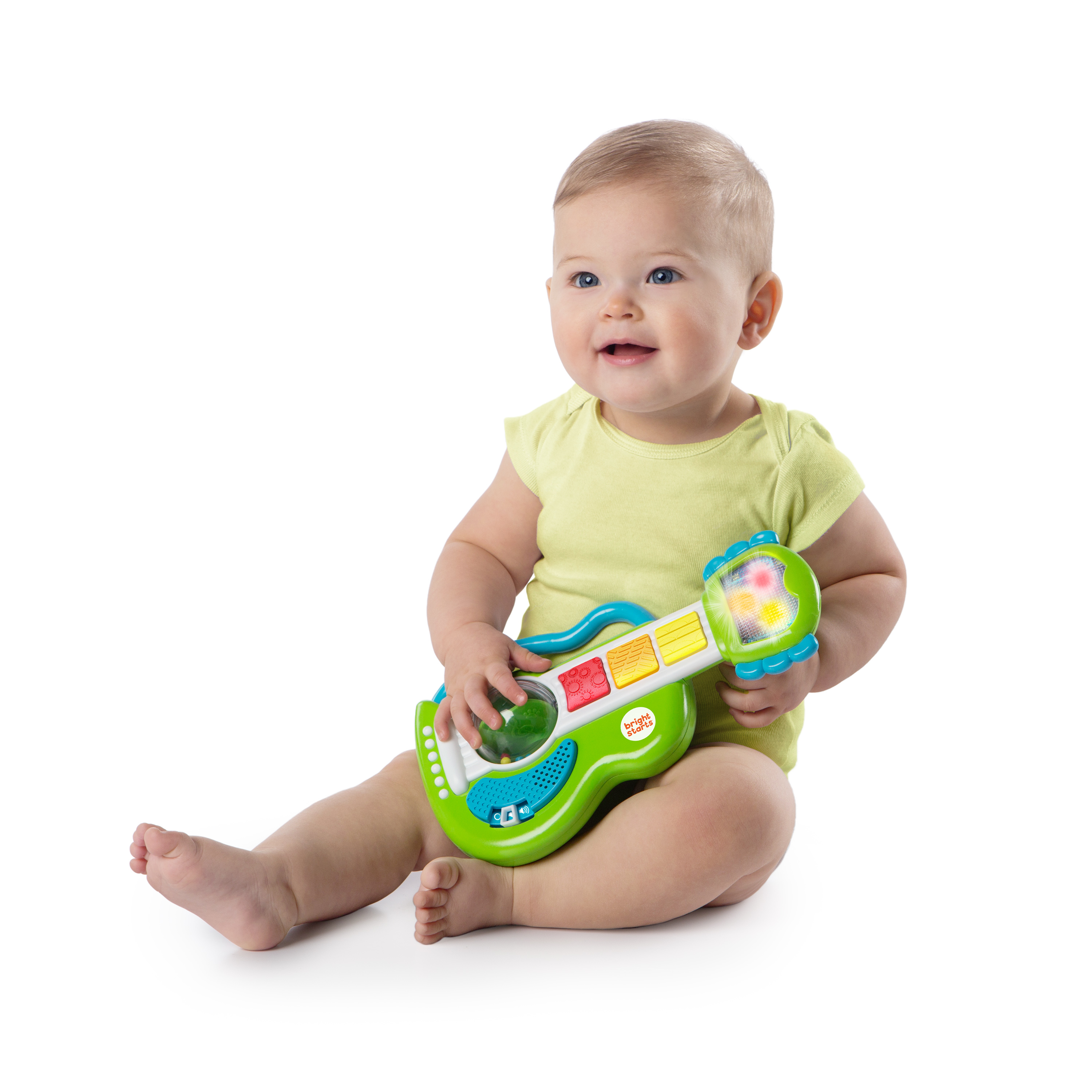 Bright Starts Rattling Rockstar Guitar Toys for baby and kids