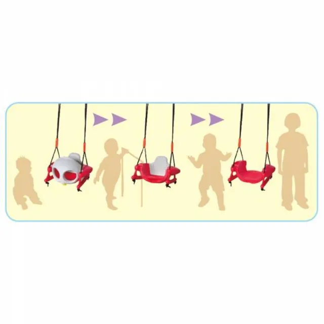 Ching Ching - Children's Swing Plus Safety Belt - Assorted