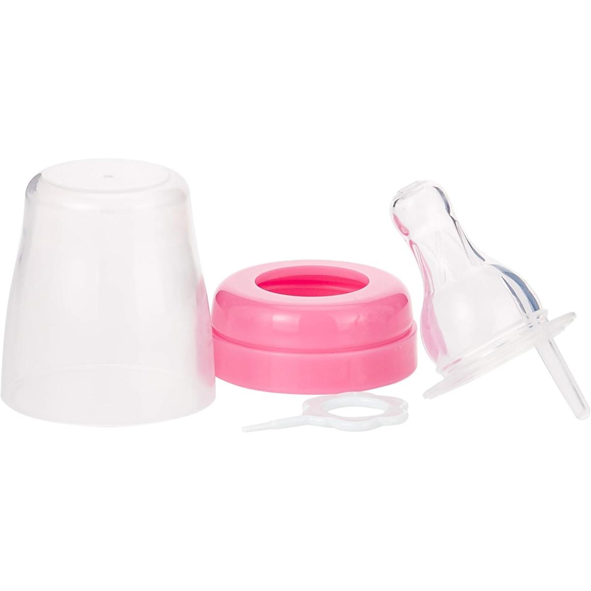 Farlin Standard Neck Feeder, Pink, 140 ml