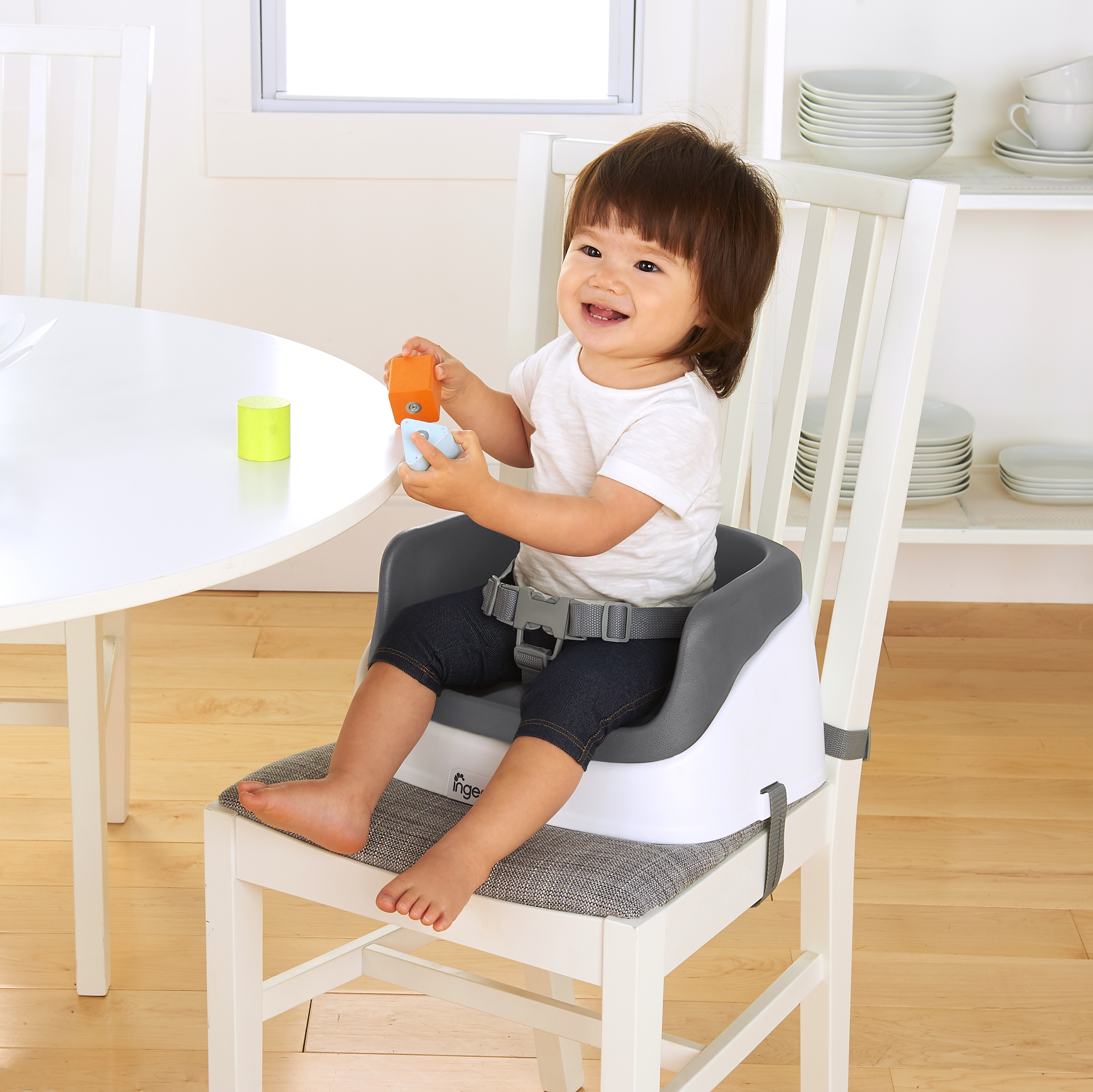 INGENUITY SmartClean Toddler Booster™ - Slate