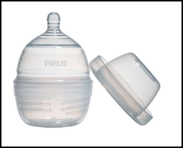 Farlin Feeding Bottle Silicom Shrinkable 