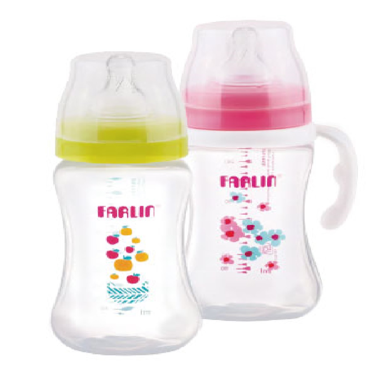 Farlin Feeding Bottle+Handle Combo 