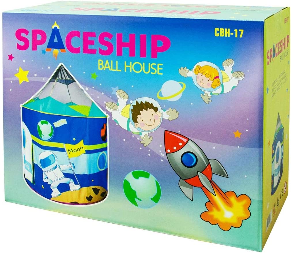 Ching Ching Spaceship House with 100pcs Colorful Balls